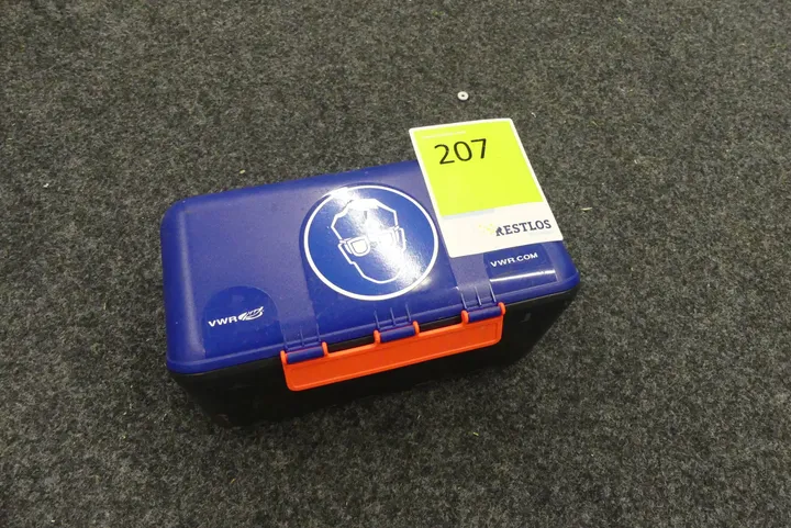 Aufbewahrungsbox für Augenschutz